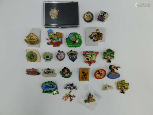 Lot of 24 Disney Character/Event/Special Pins