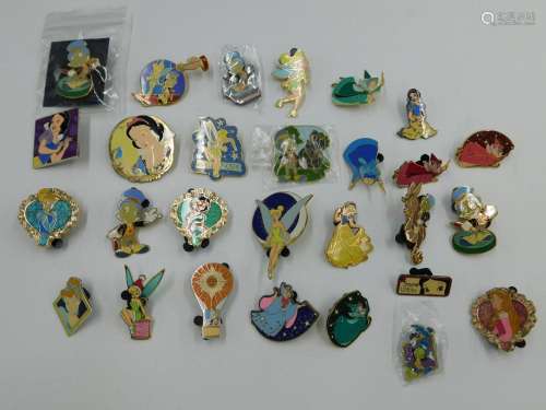 Lot of 28 Disney Character Pins