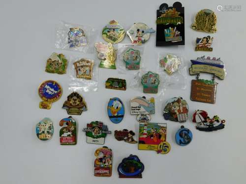 Lot of 28 Disney Resorts/Parks/DCL and DVC Pins