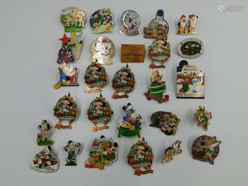Lot of 27 Disney Christmas Pins