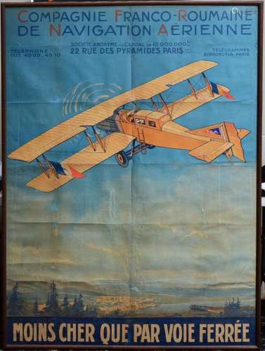 French Aviation Poster
