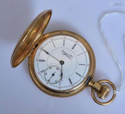 14k Gold Lambert Pocket Watch