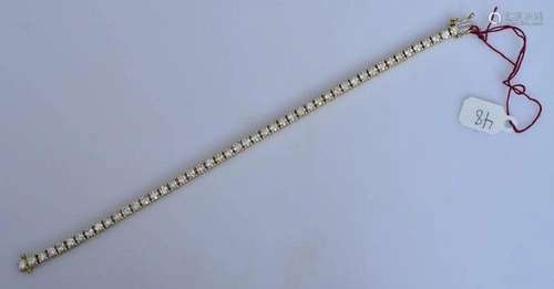 14k Gold Diamond Tennis Bracelet