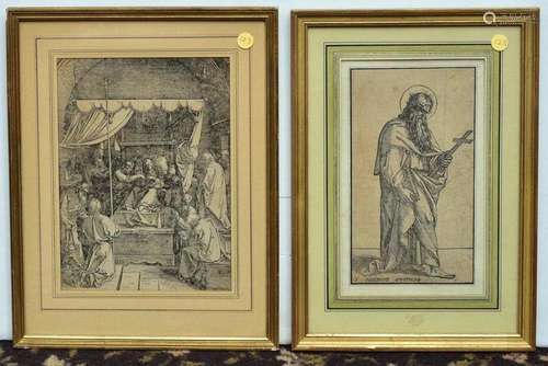 Two Old Master Woodcut Prints