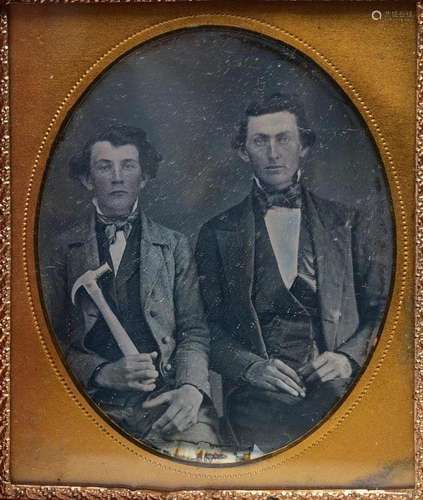 Occupational Daguerreotype of a Carpenter