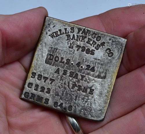 Wells Fargo Silver Ingot