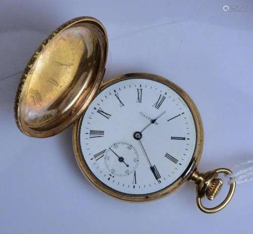 14k Gold Waltham Pocket Watch