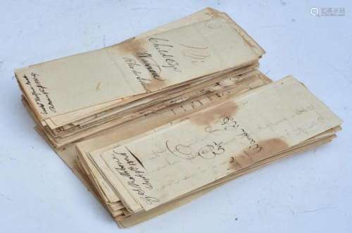 Group Early 19th C. Rhode Island Business Letters