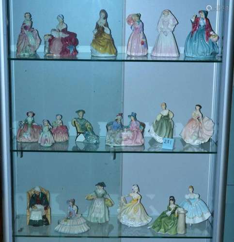 Royal Doulton Porcelain Figurines (19)