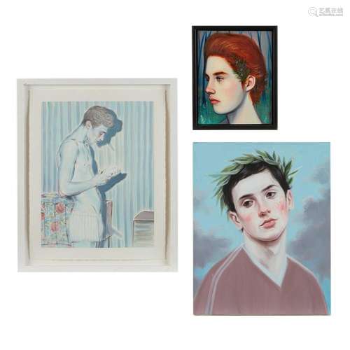 3 Kris Knight Paintings