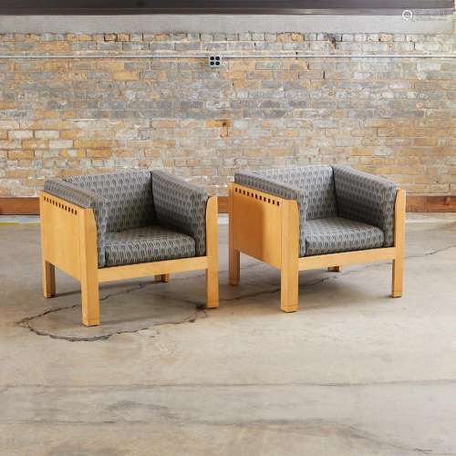 2 Metropolitan Furniture Co. Lounge Chairs