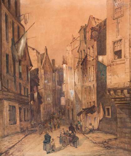 Thomas Miles Richardson II. street scenes