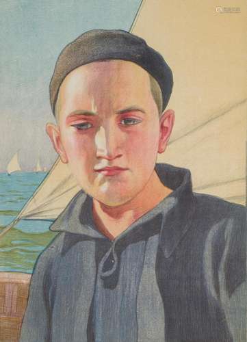 Felician von Myrbach Rheinfeld. young sailor