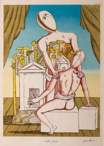 George de Chirico. Oreste e Pilade (1970)