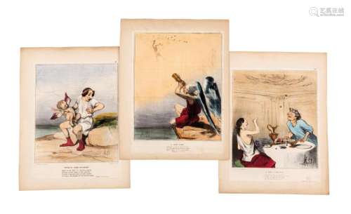 Daumier. Lithos