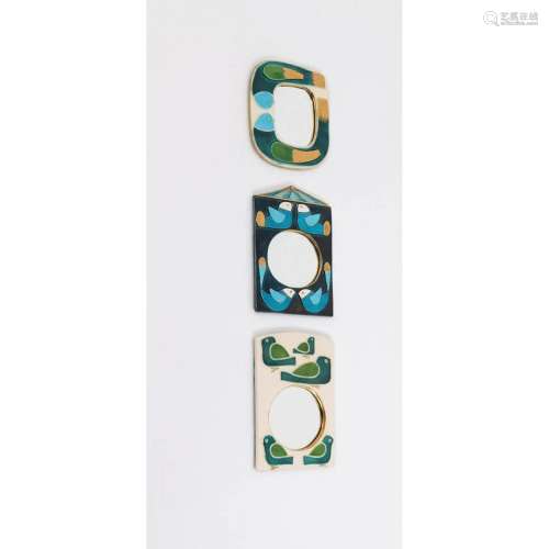 Mithé Espelt (1923-2020) Set of three mirrors from the