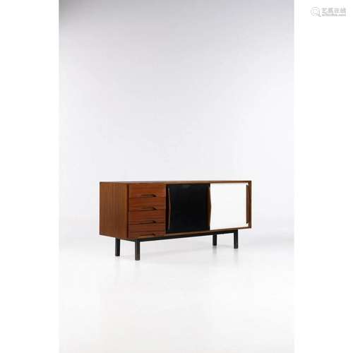 Charlotte Perriand (1903-1999) Cansado Sideboard Mahogany, m...