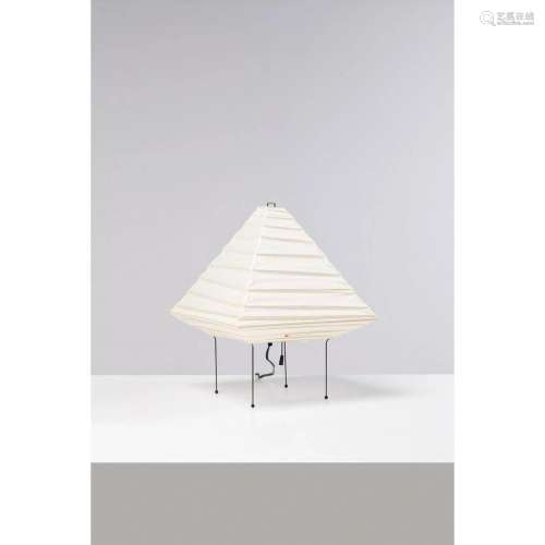 Isamu Noguchi (1904-1988) Model 5X Akari series Table lamp W...