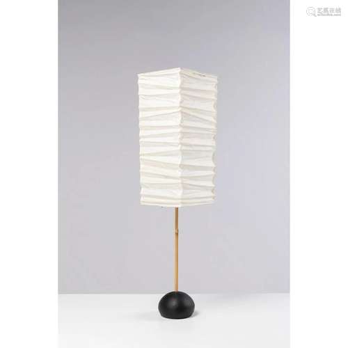 Isamu Noguchi (1904-1988) Model 45XN Akari series Floor lamp...