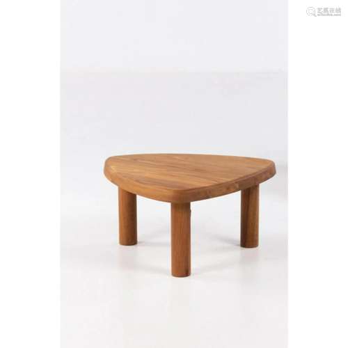 Pierre Chapo (1927-1987) Model T23 Coffee table Elm wood Mod...