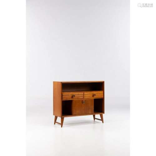 Paolo Buffa (1903-1970) Storage cabinet Walnut Model created...