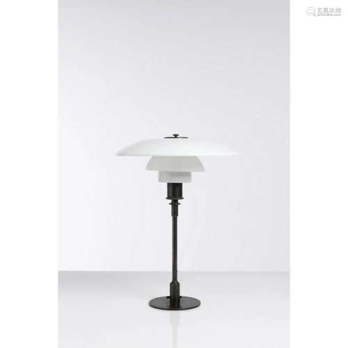 Poul Henningsen (1894-1967) Model PH 4/3 Table lamp Brass an...