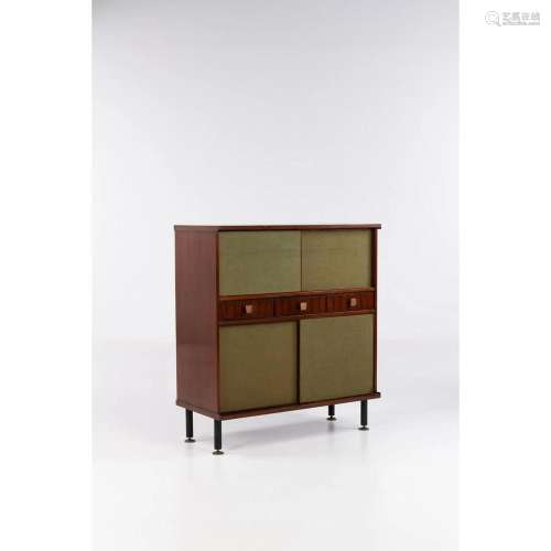 Ettore Sottsass (1917-2007) Cabinet - Special order Lacquere...