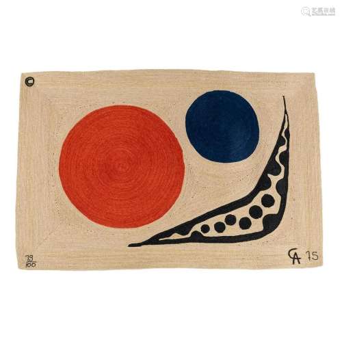 Alexander Calder (1898-1976), after Moon - N°79/100 Tapestry...
