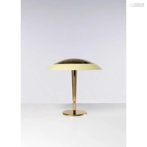 Paavo Tynell (1890-1973) Model 5061 Table lamp Brass and fro...