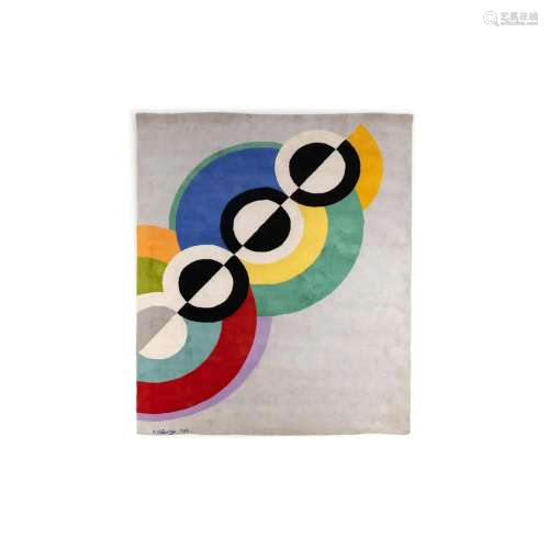 Robert Delaunay (1885-1941) Rythmes Carpet Wool Limited edit...
