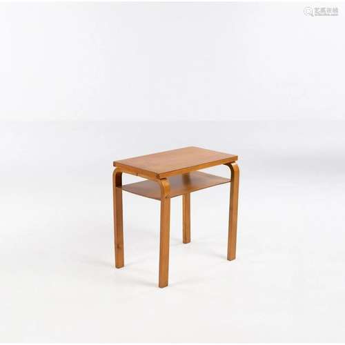 Alvar Aalto (1898-1976) Model A86 Side table Laminated birch...