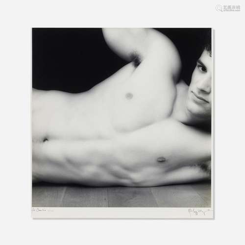 Robert Mapplethorpe, Portrait of Charles, Reclining