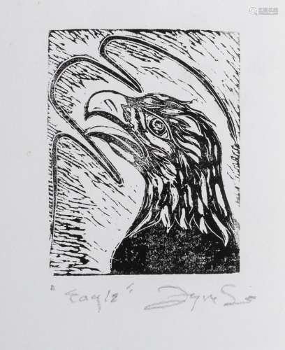 Dwayne Simeon, 11 x 8 1/2 in. (28 x 22 cm) (unframed)