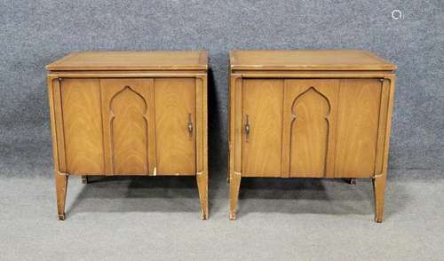 J.B. Van Sciver Co. Pair Of Mid Century Nightstands