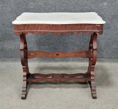 Victorian Marble Top Table