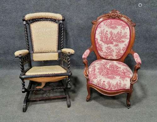 Two Victorian Chairs