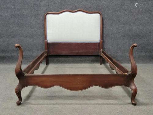 Full Size Mahogany Bed