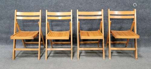 Set Of 4 Mid Century Style Chairs