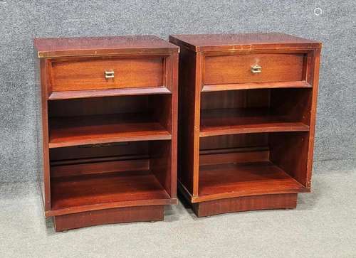 Kent Coffey Mahogany Nightstands