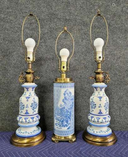 3 Chinese Lamps