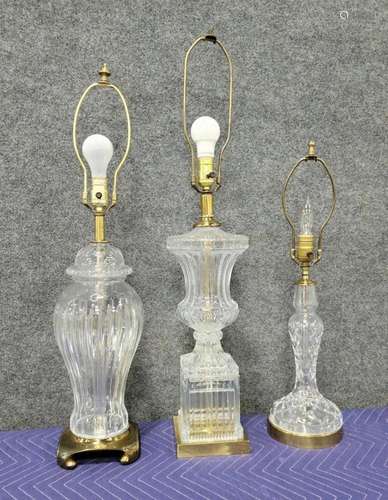 3 Crystal Lamps