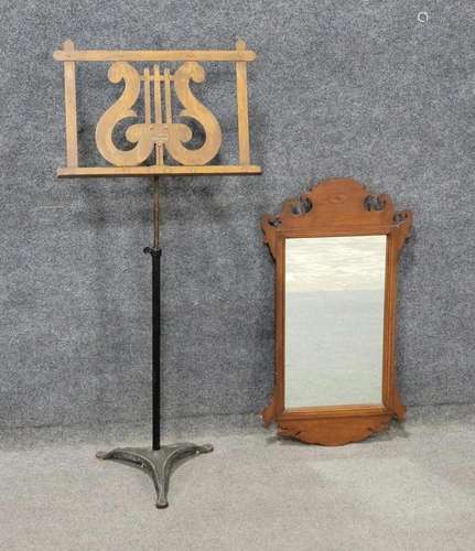 Music Stand And Mirror