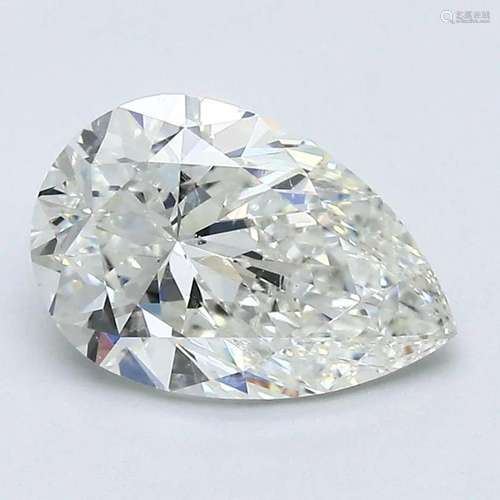 Loose Diamond - PEAR 2.01 CT SI2 VG J