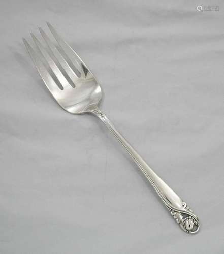 Spring Glory by International Sterling Silver Cold Meat Fork...