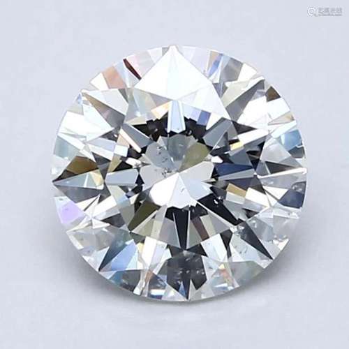 Loose Diamond - Round 1.9 CT SI1 EX E