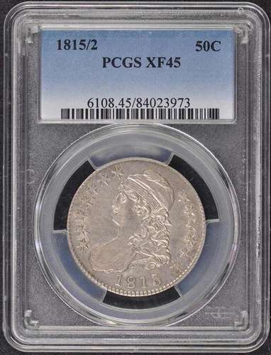 1815/2 50C Capped Bust Half Dollar PCGS XF45