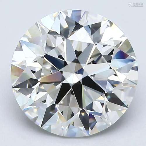 Loose Diamond - Round 3.91 CT VVS1 EX G