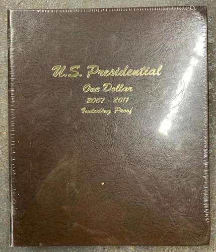 DANSCO ALBUM 8184 PRESIDENTIAL DOLLARS W/ PROOFS - NEW - NO ...