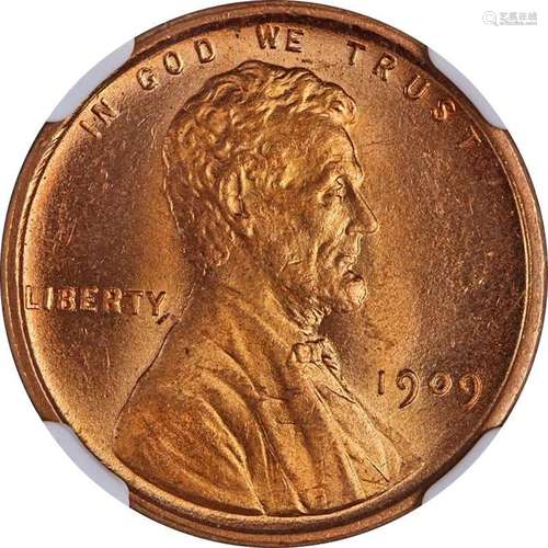 1909-P VDB Lincoln Cent NGC MS65 RD Blazing Full Red Gem Sup...