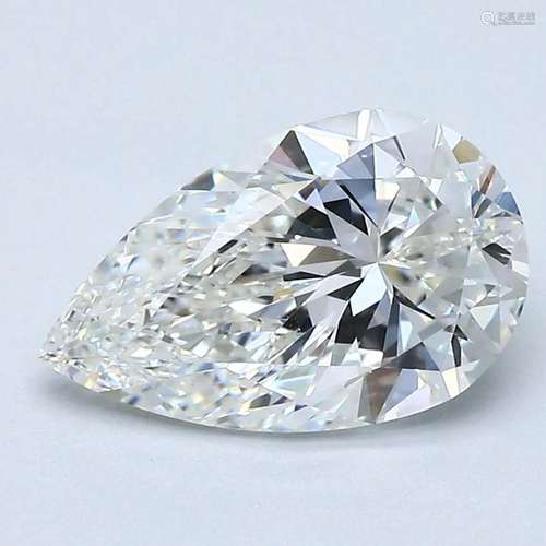 Loose Diamond - PEAR 2 CT VVS1 VG H